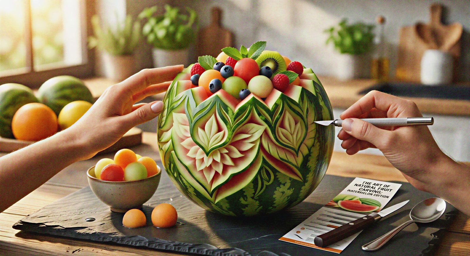 Module 4: Melon sculptures